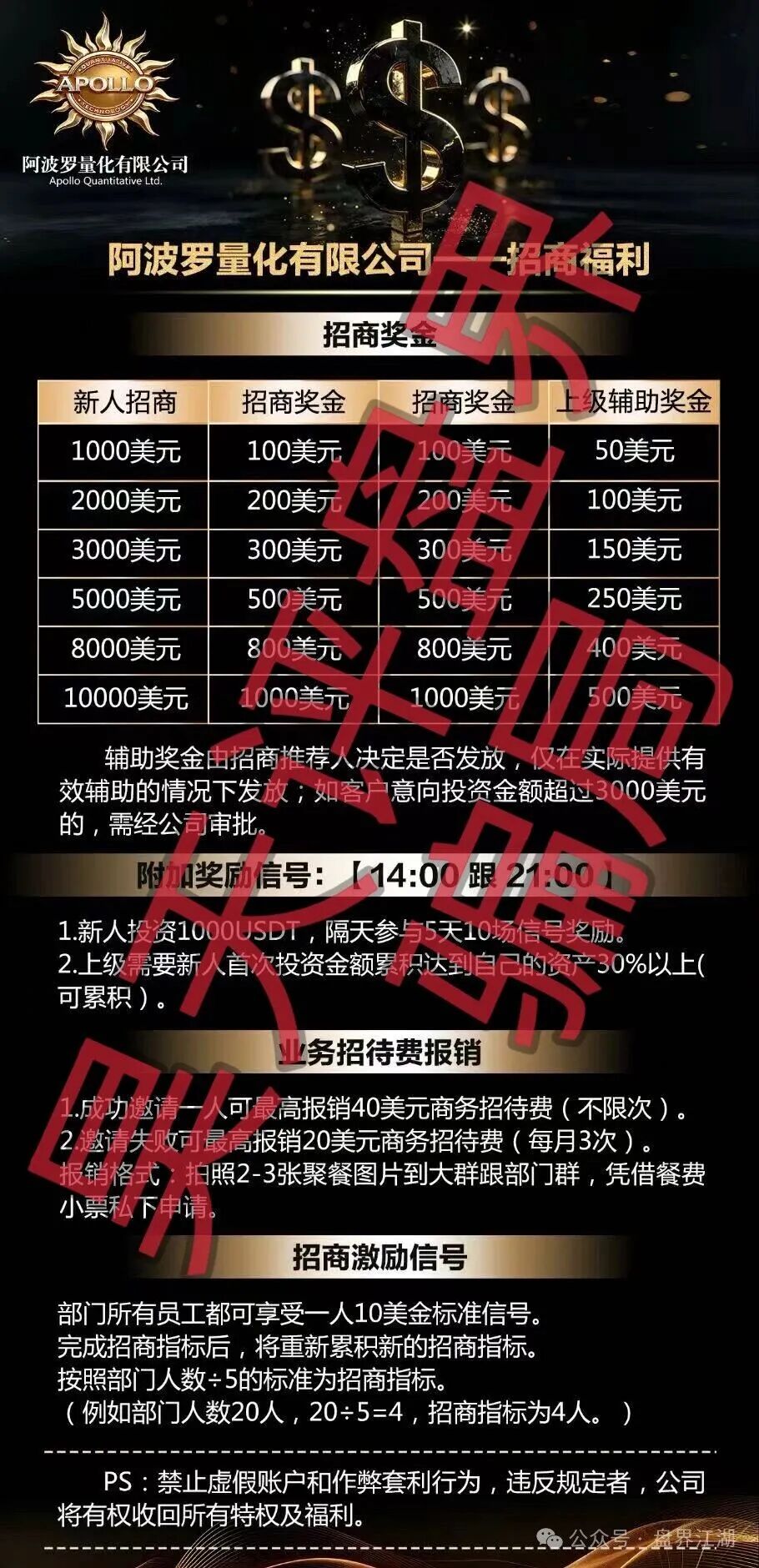 反诈警示图片