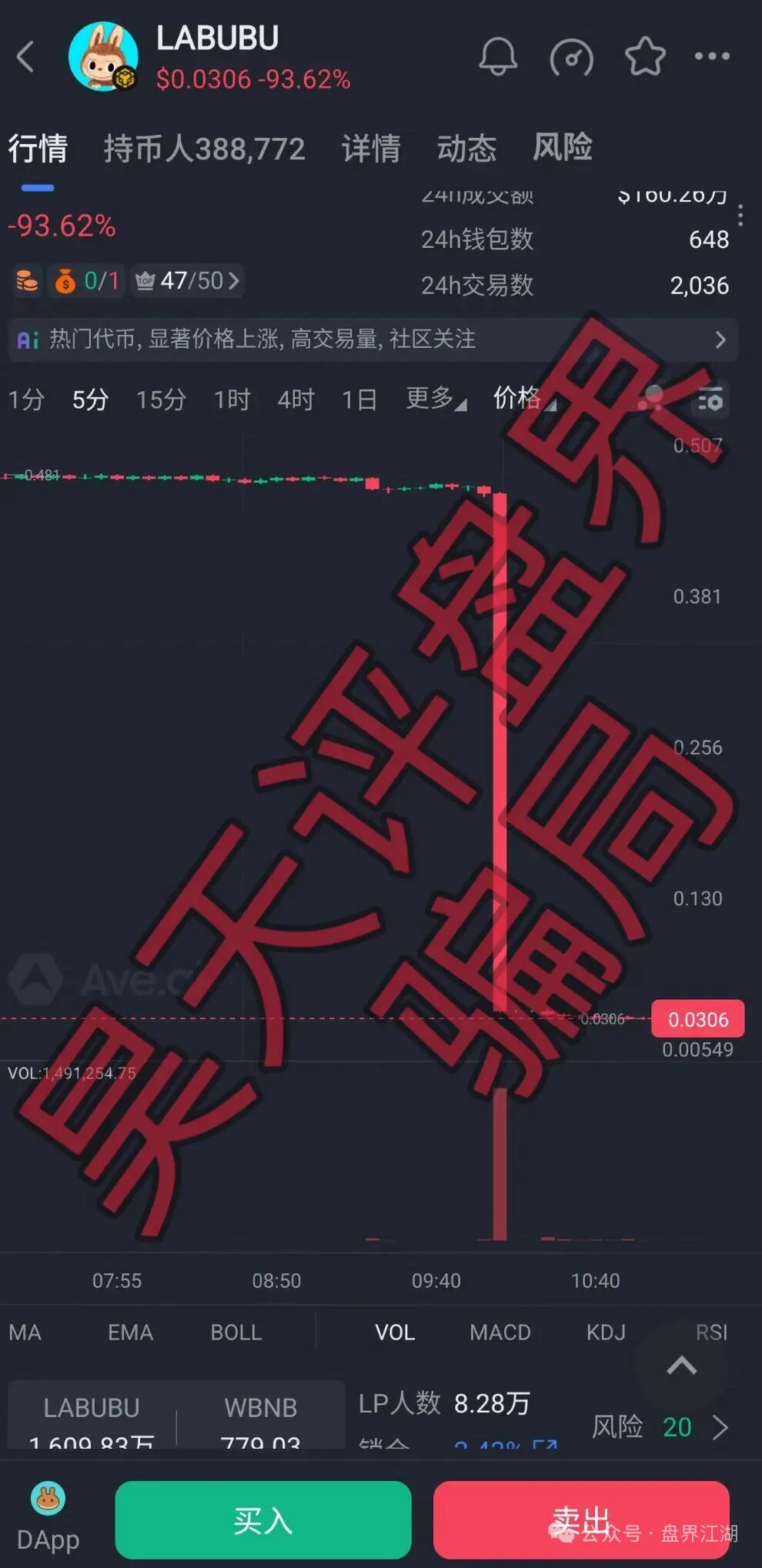 反诈警示图片